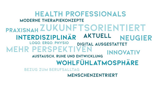 Gesundheitscampus Wortwolke