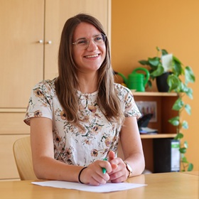 Logopädin Viktoria Gerber