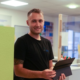 Physiotherapeut Philipp Urban