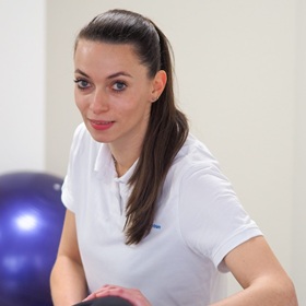 Physiotherapeutin Claudia Bujna