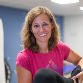 Physiotherapeutin Sarah Vogt