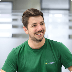 Physiotherapeut Matthias Laußmann